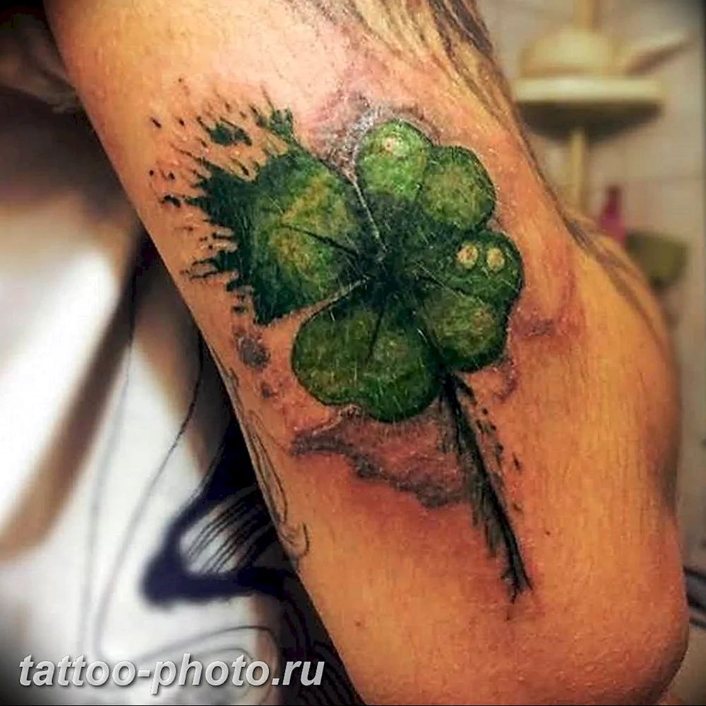 4 Leaf Clover Tattoo
