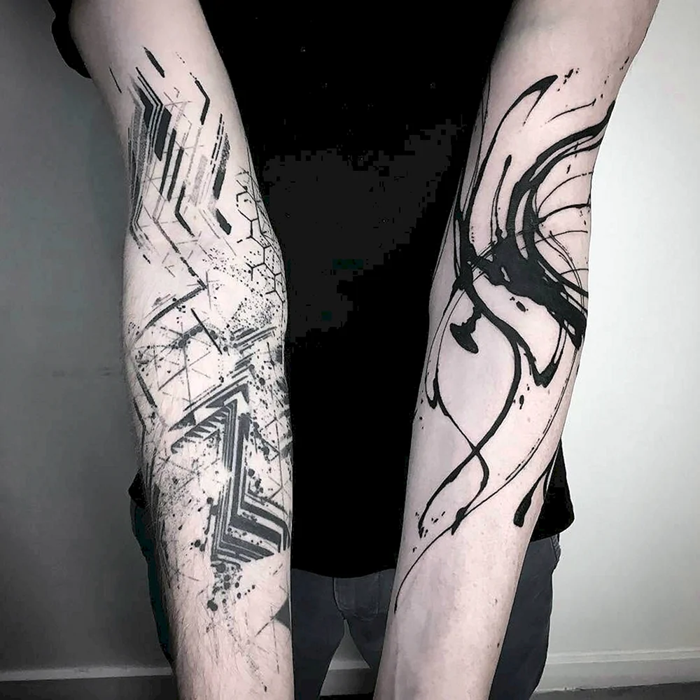 Abstract Black Tattoo