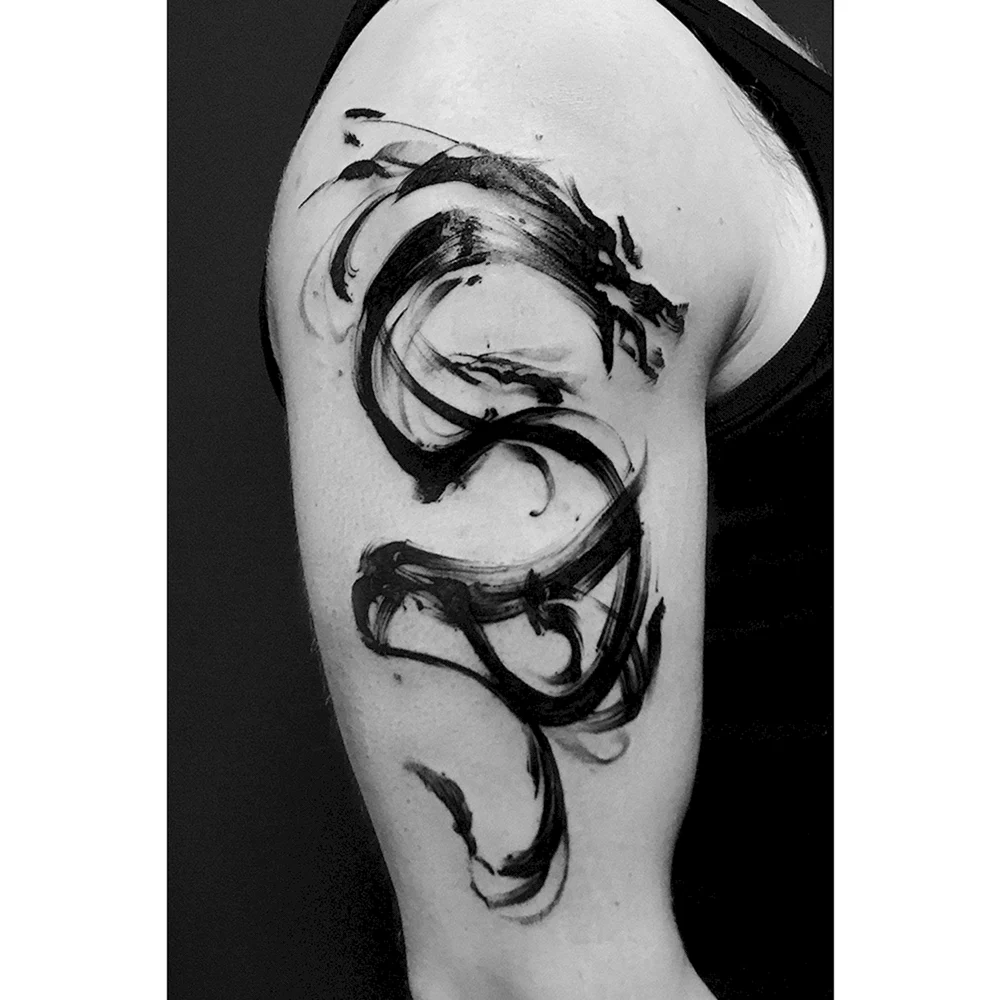 Abstraction Tattoo