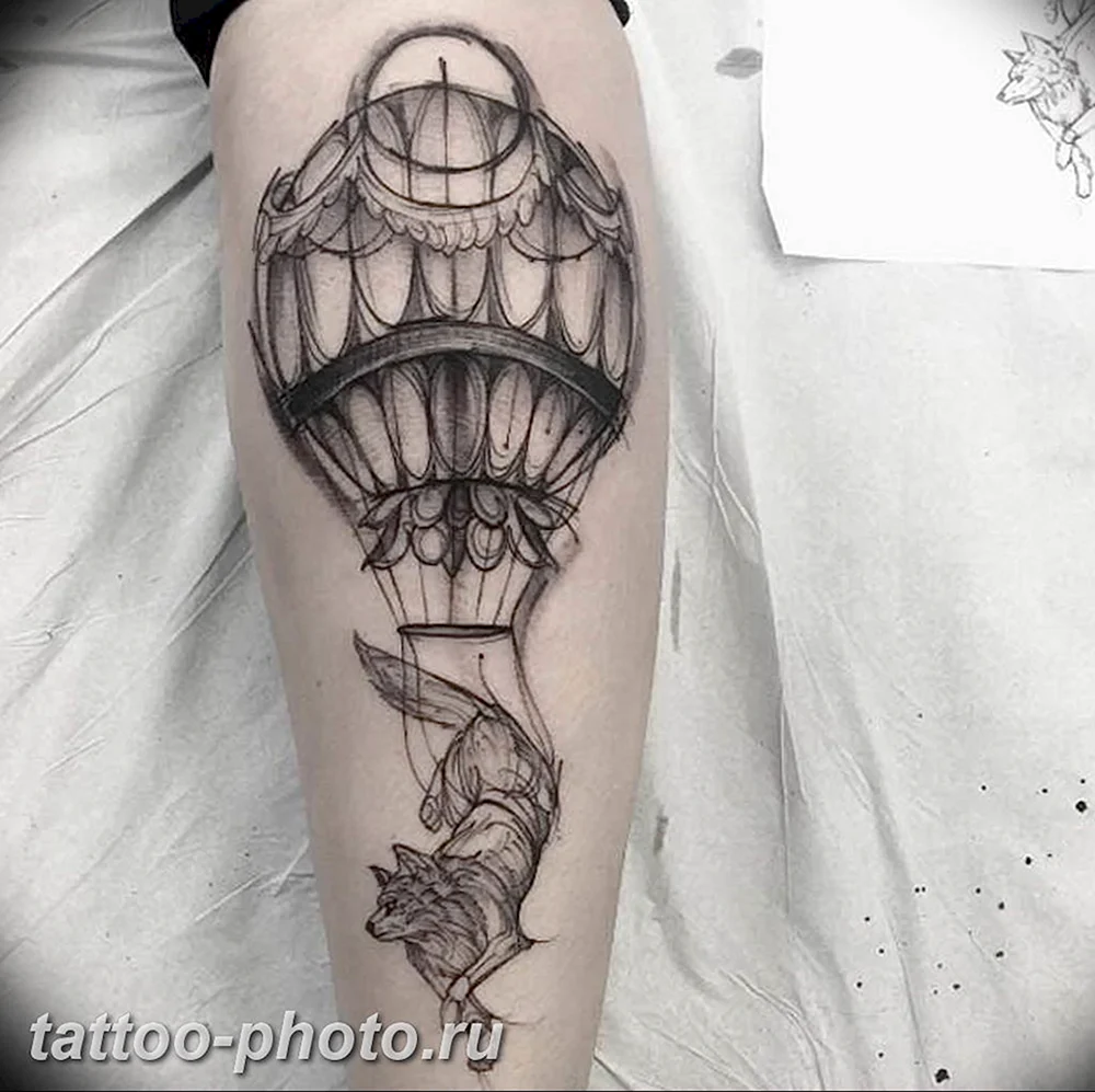 Air Balloon Tattoo