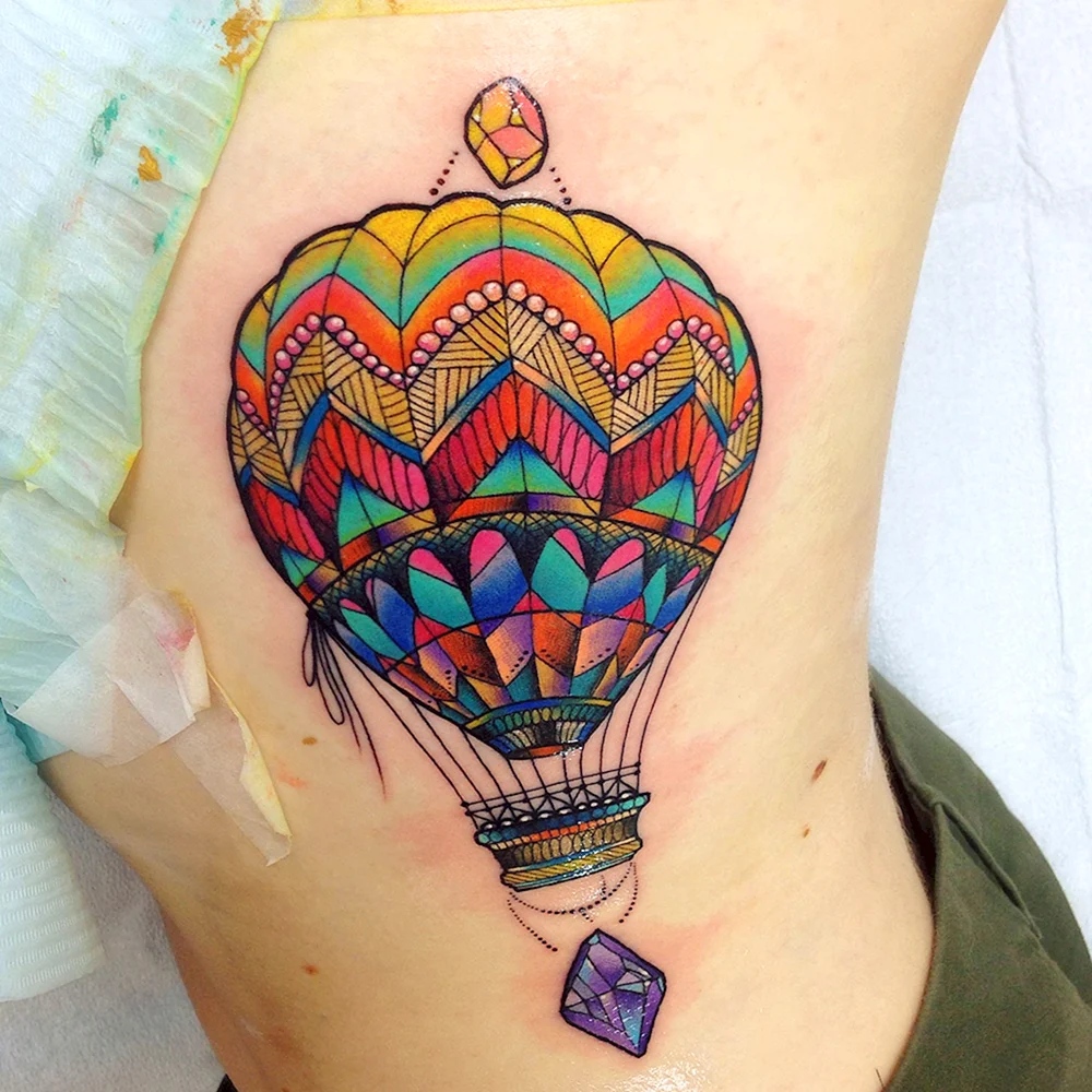 Air Balloon Tattoo
