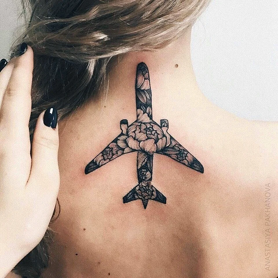 Airplane Tattoo