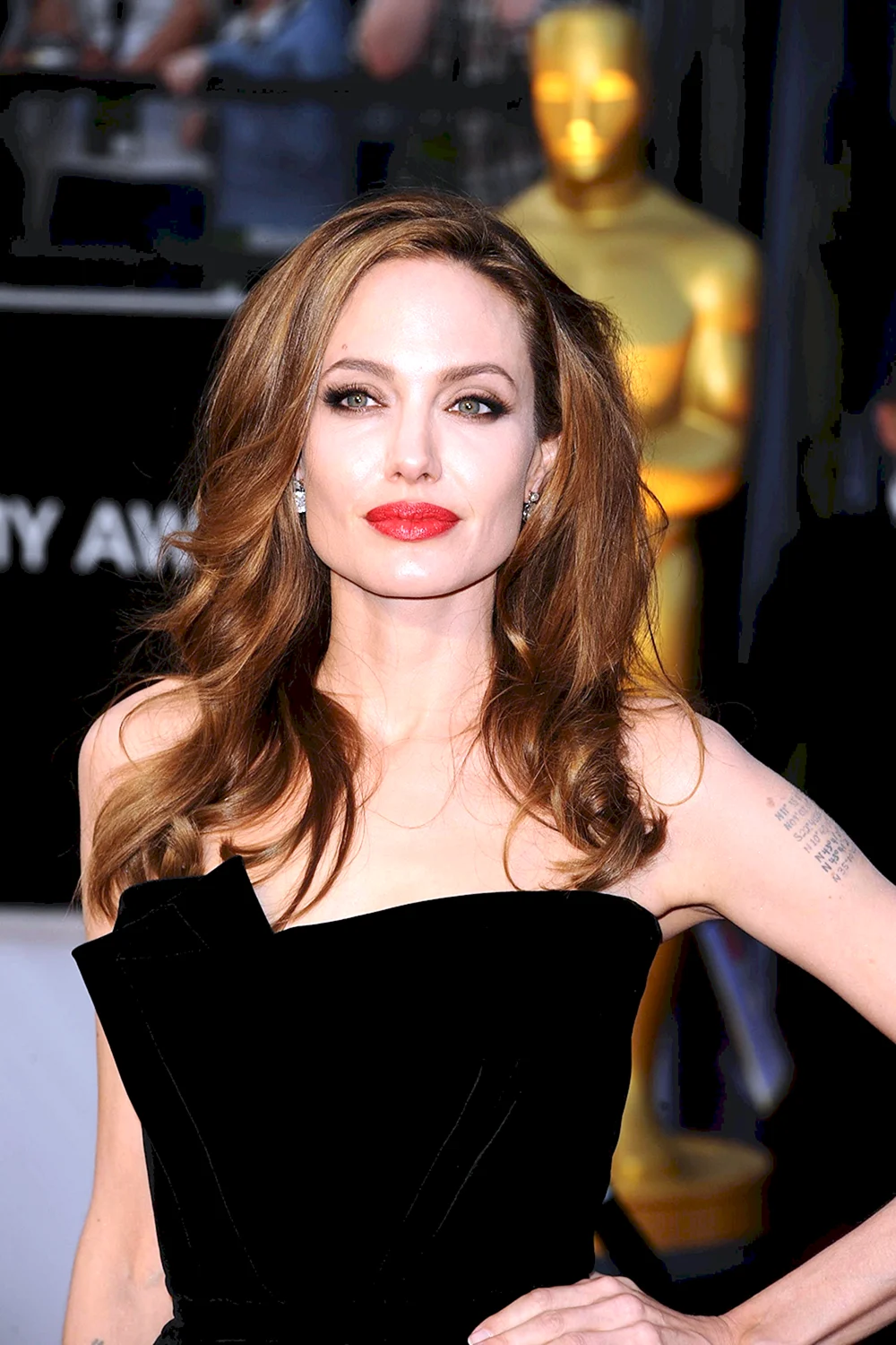 Angelina Jolie Red Lips