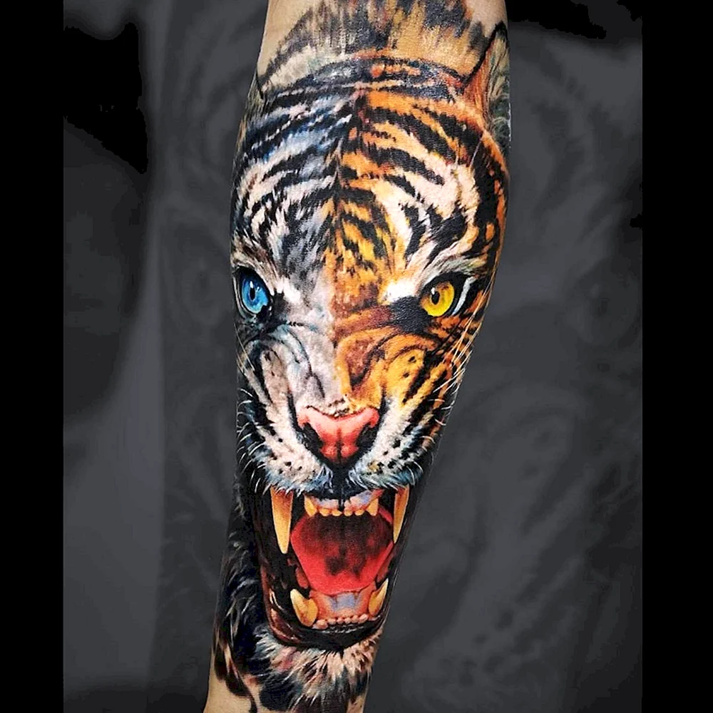 Animal Colour Tattoo