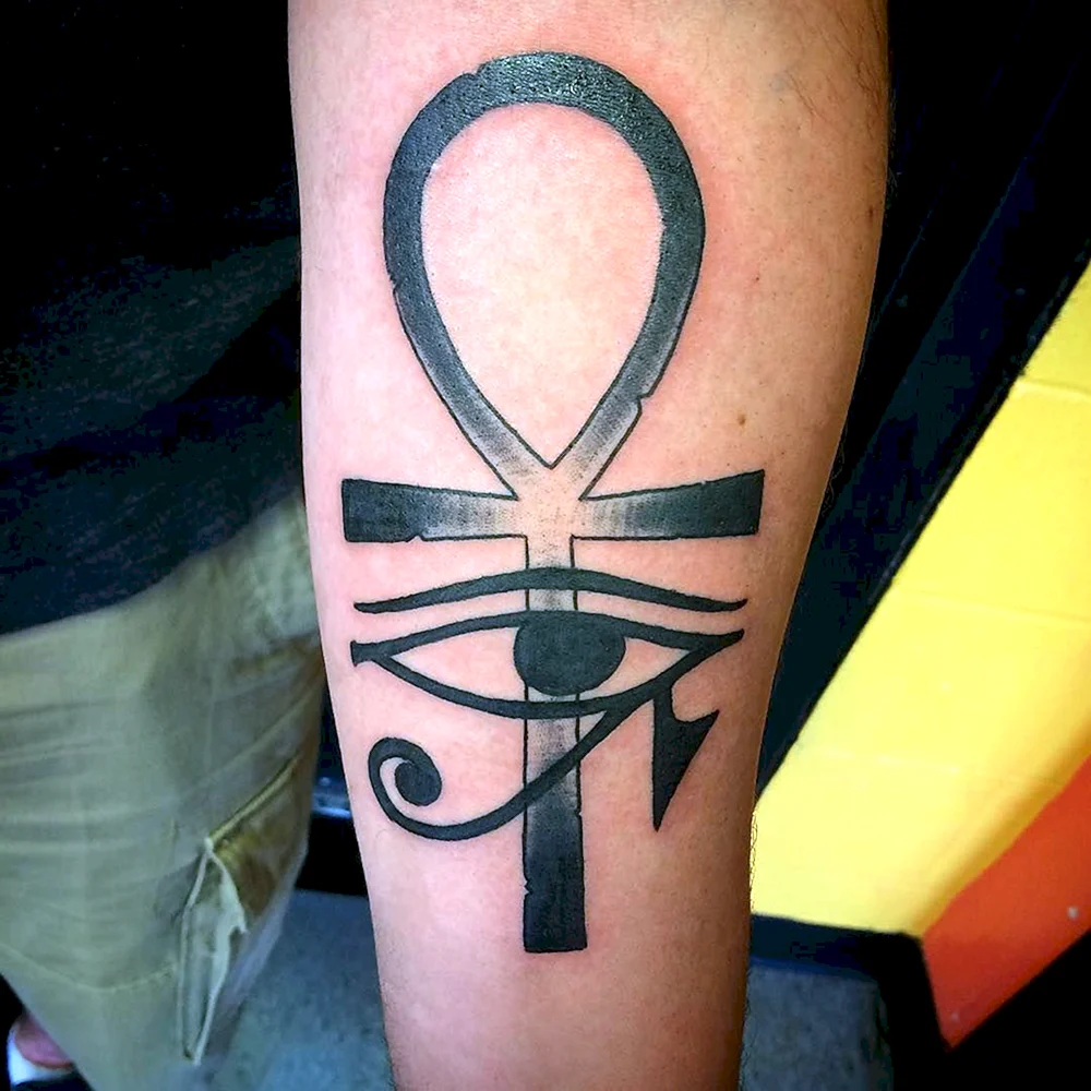 Ankh symbol Tattoo