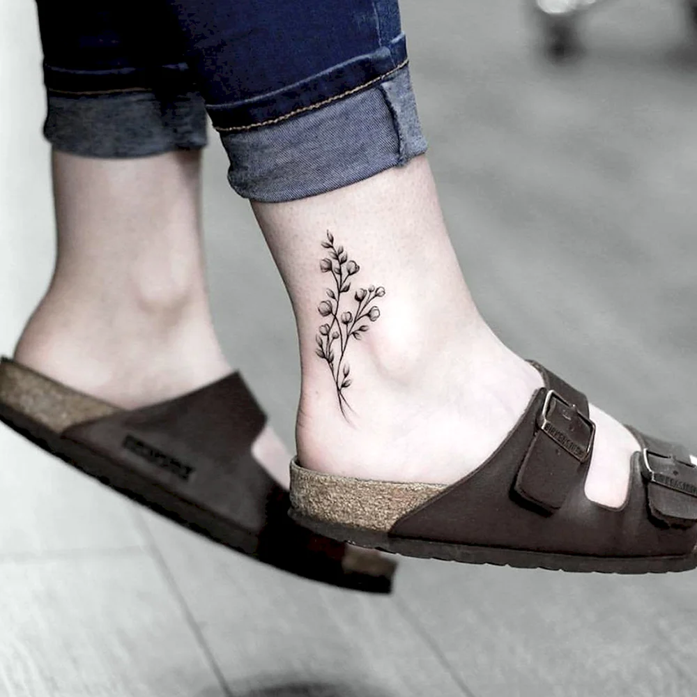 Ankle Tattoo Design