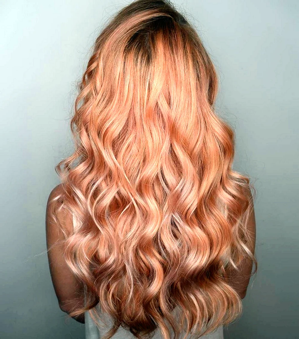 Apricot hair