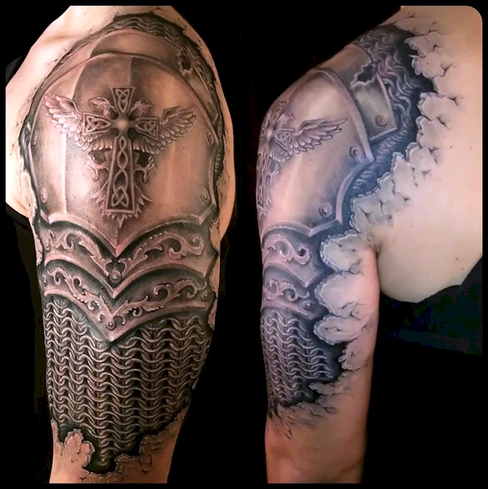 Arm Armor Tattoo