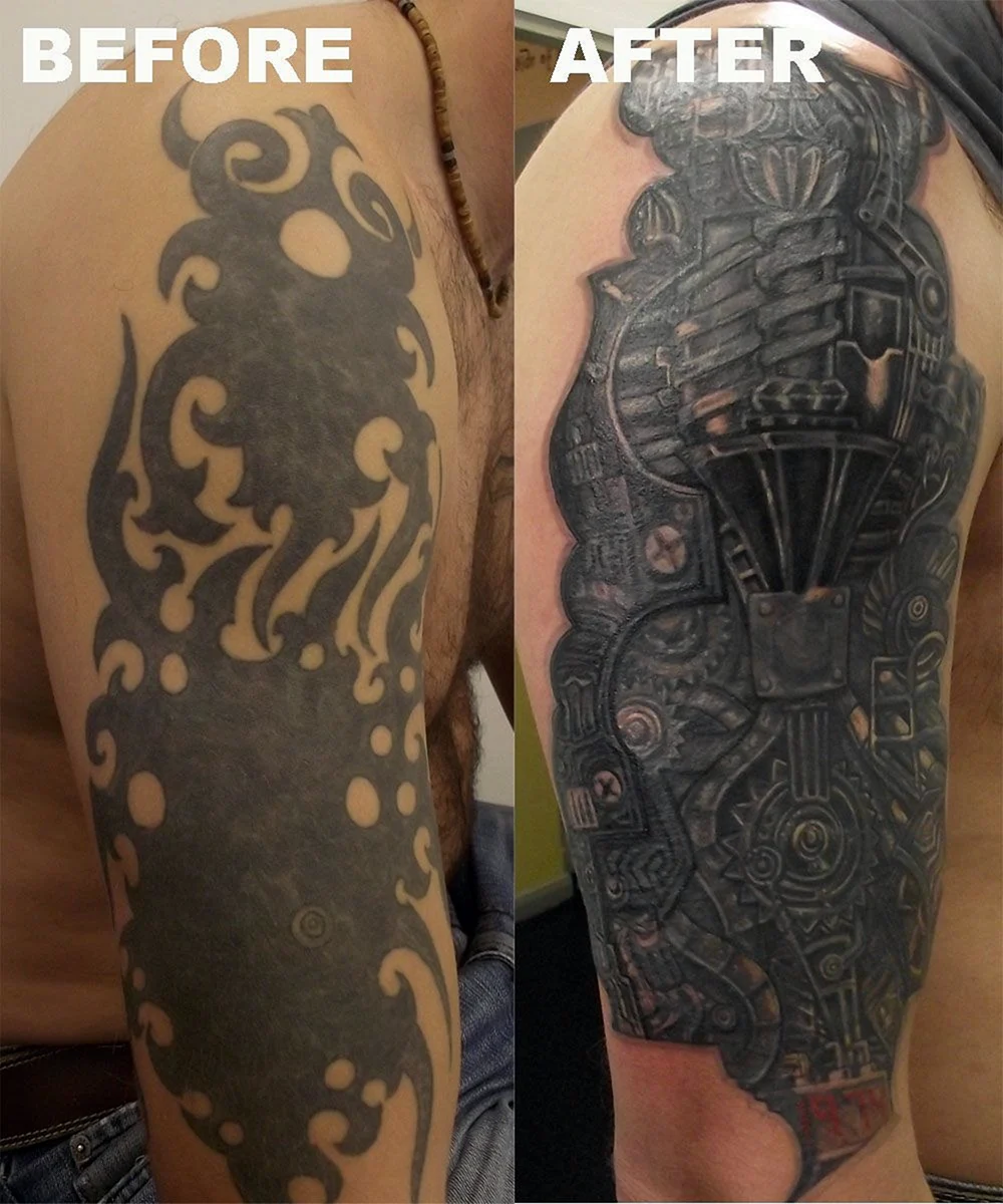 Arm Cover up Tattoo