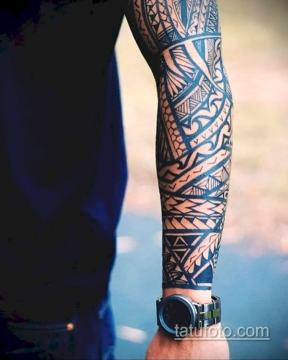 Arm Maori Tattoo