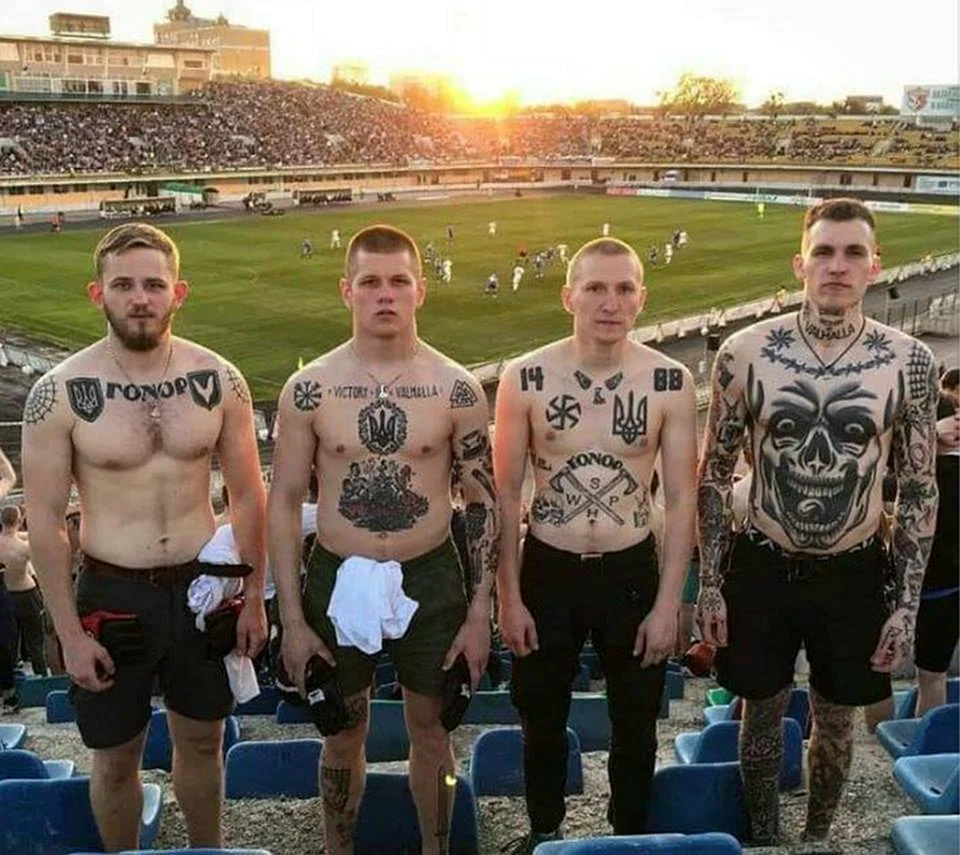 Azov Nazi Tattoo