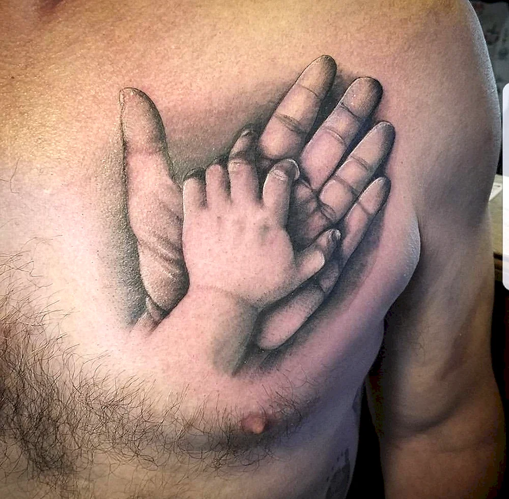 Baby hand Tattoo