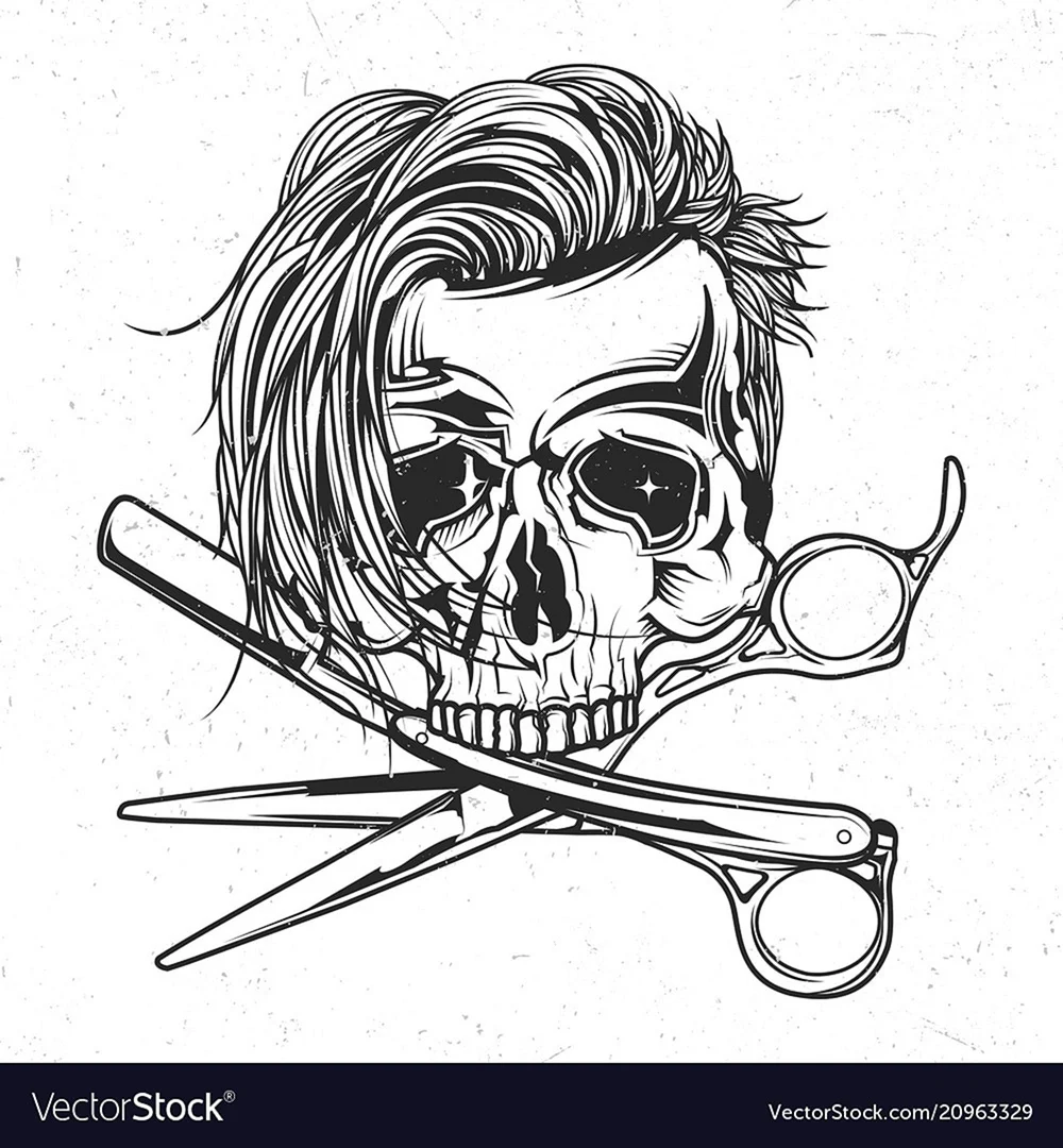 Barber Skull