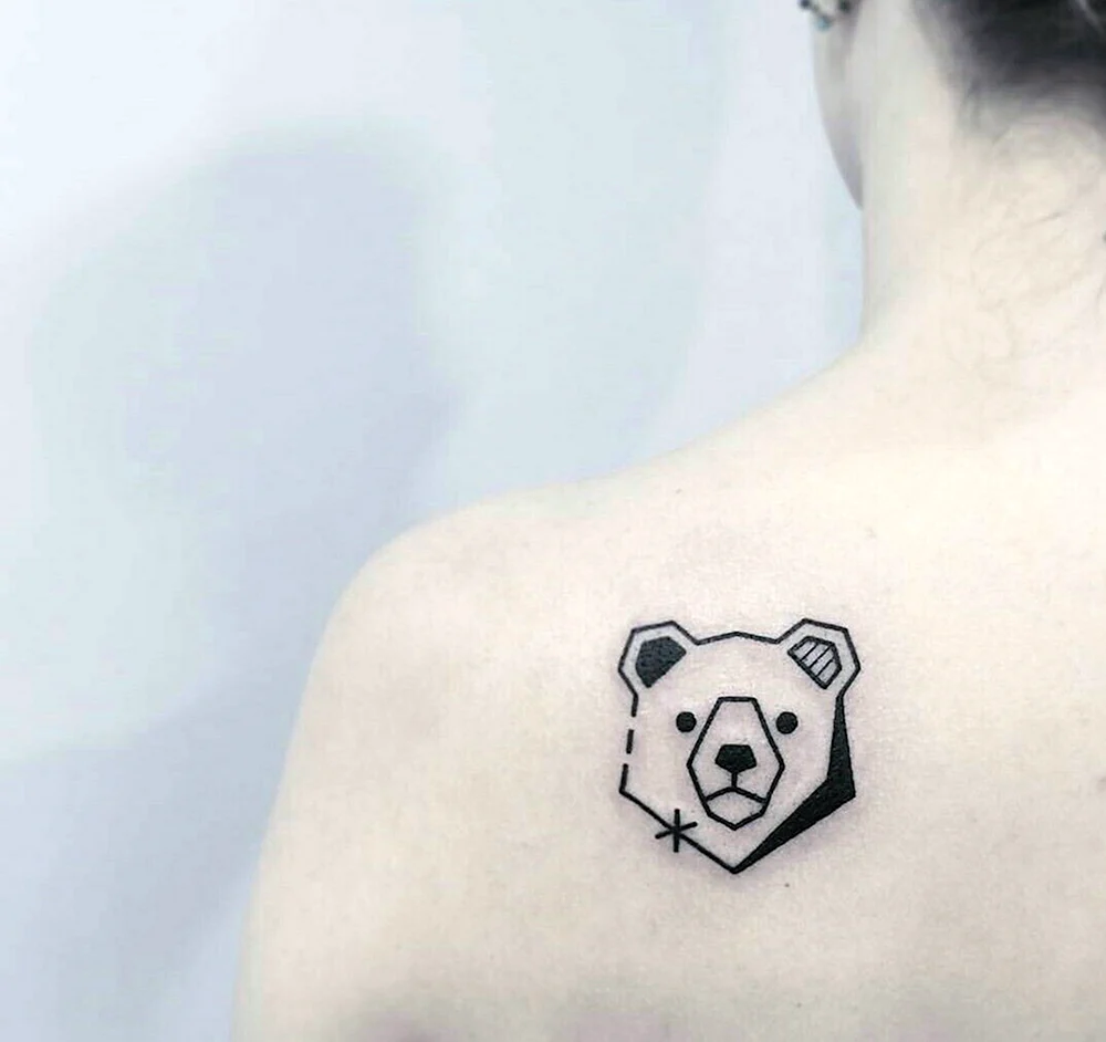 Bear Tattoo cute