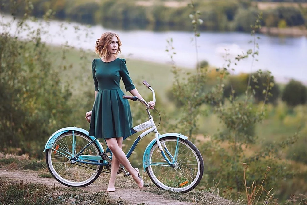 Bicycle girl