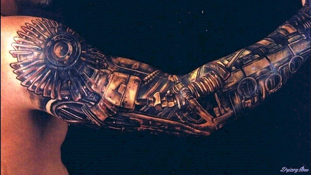 Biomechanic Tattoo