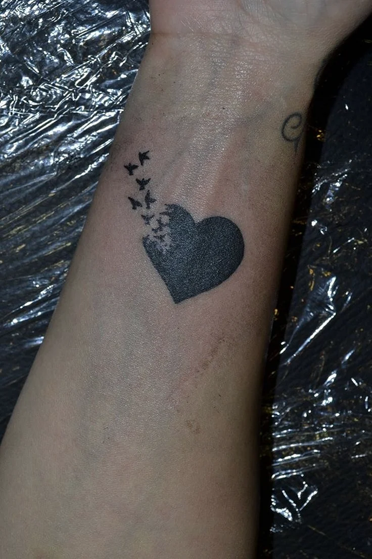 Black Heart Tattoo