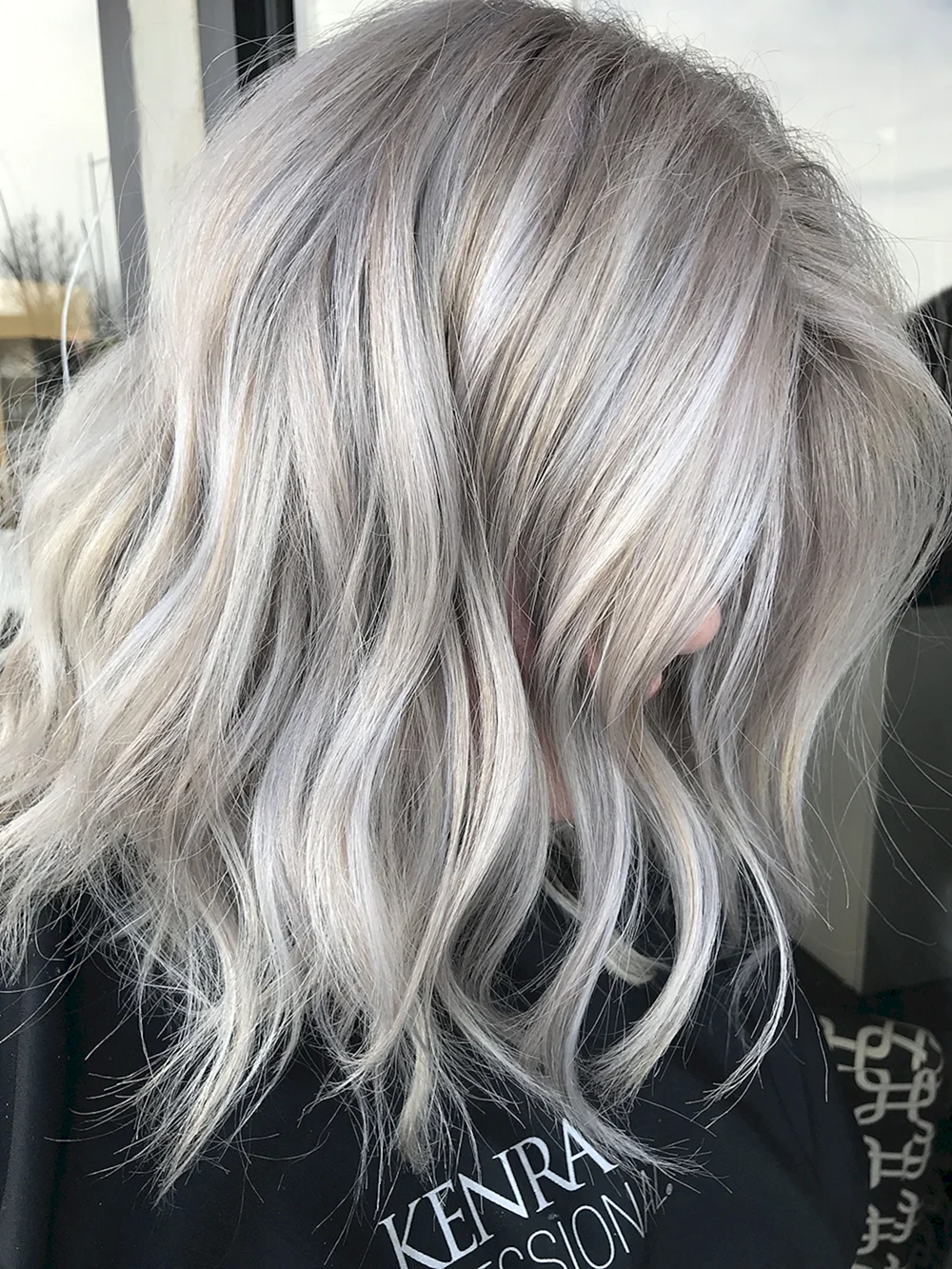 Blonde Silver hair