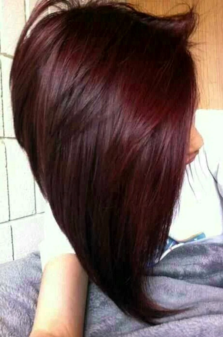 Bob Red Brown hair Color