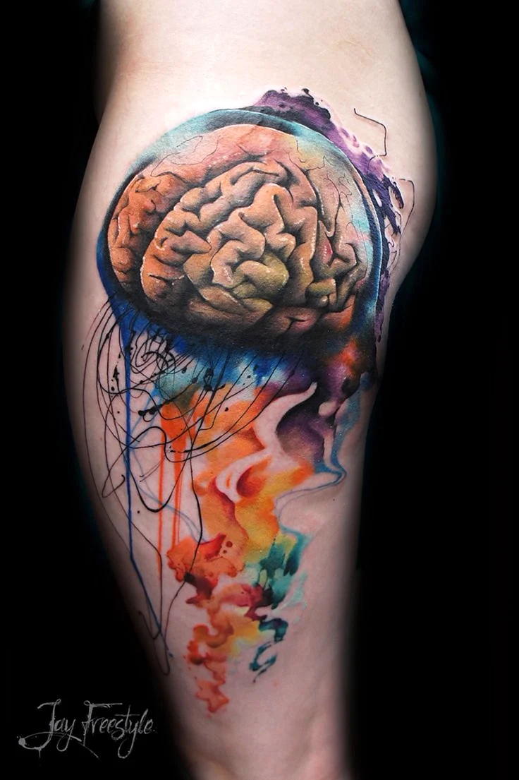 Brain Tattoo
