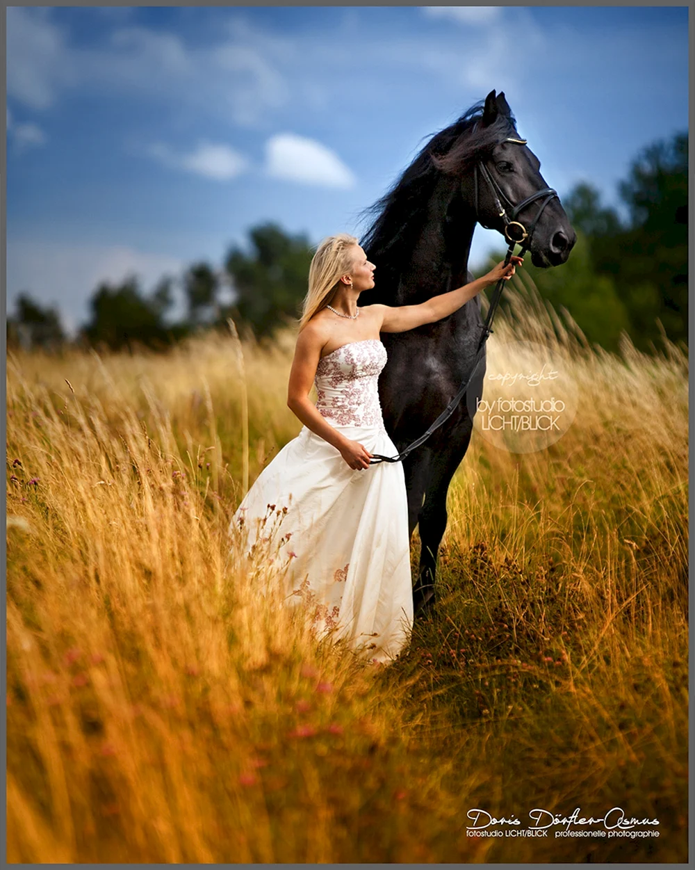 Bride on Horse