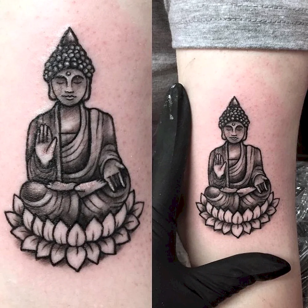 Buddha hand Tattoo