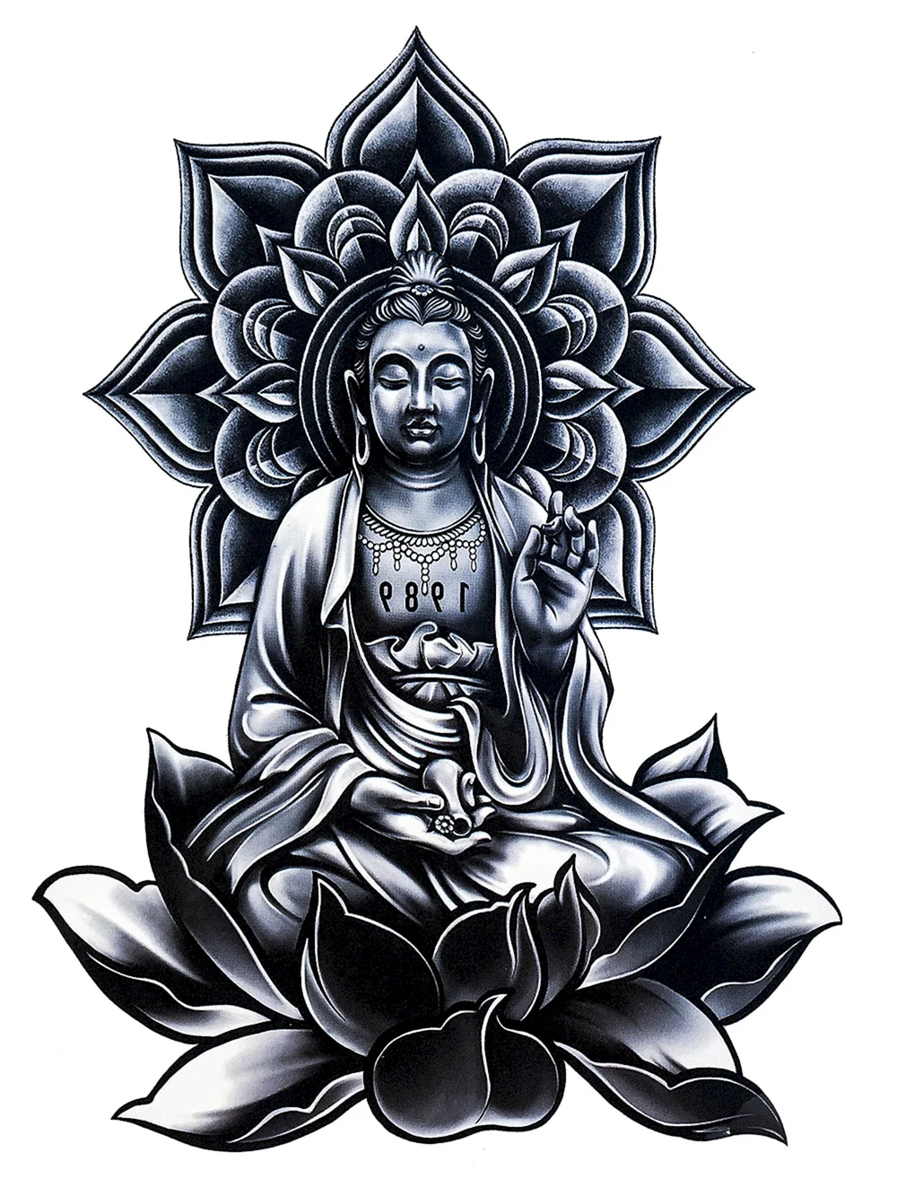 Buddha illustration