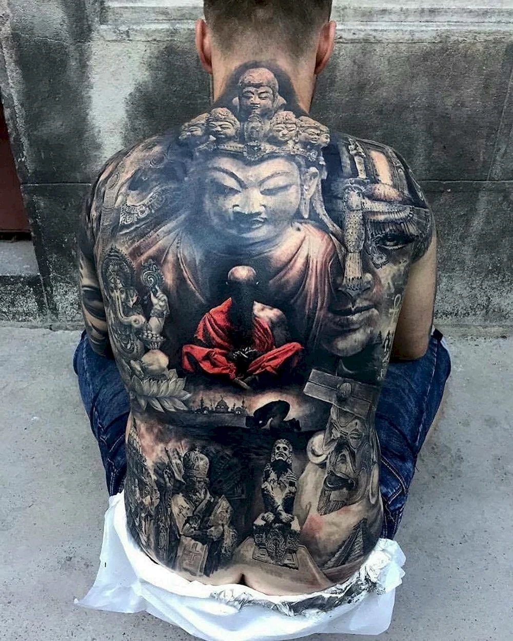 Buddha Tattoo Irezumi