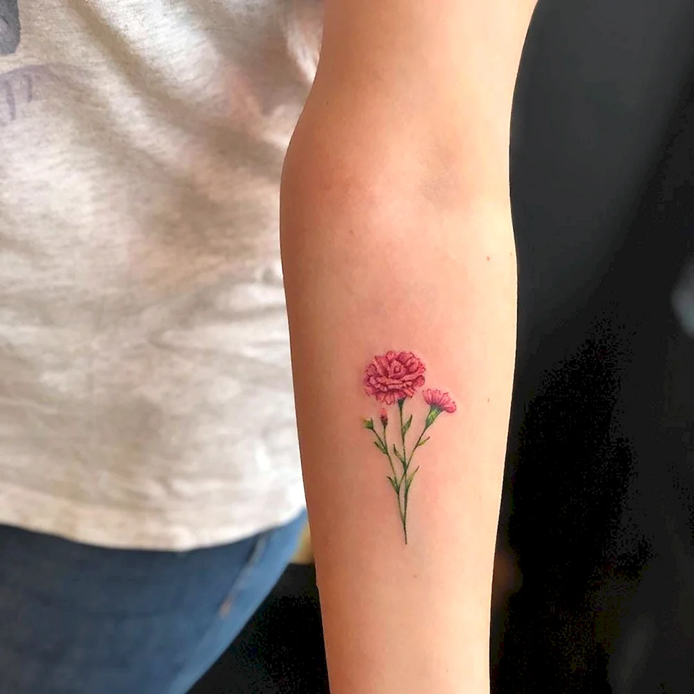 Carnation Tattoo