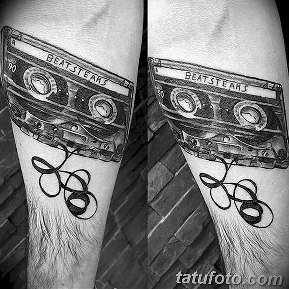 Cassette Tape Tattoo