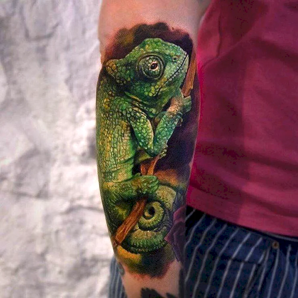 Chameleon Tattoo
