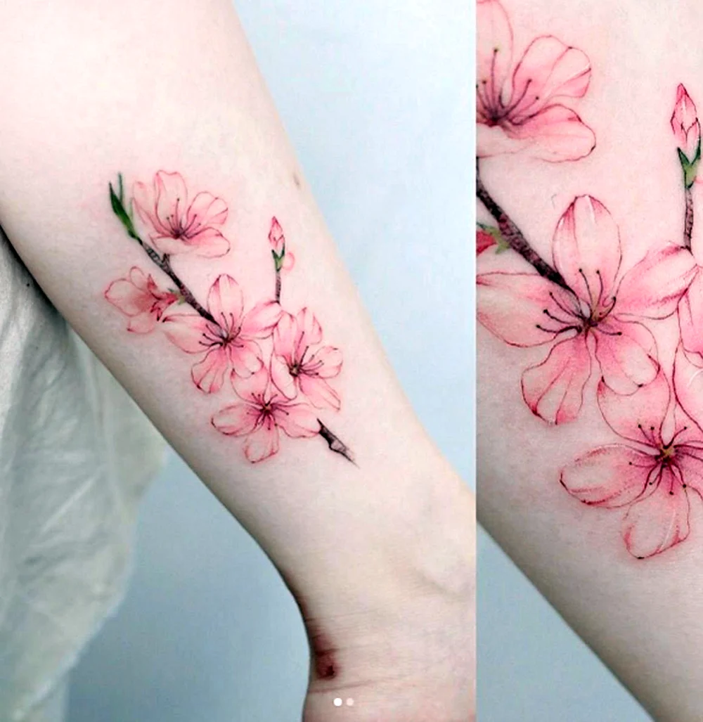 Cherry Blossom Tattoo