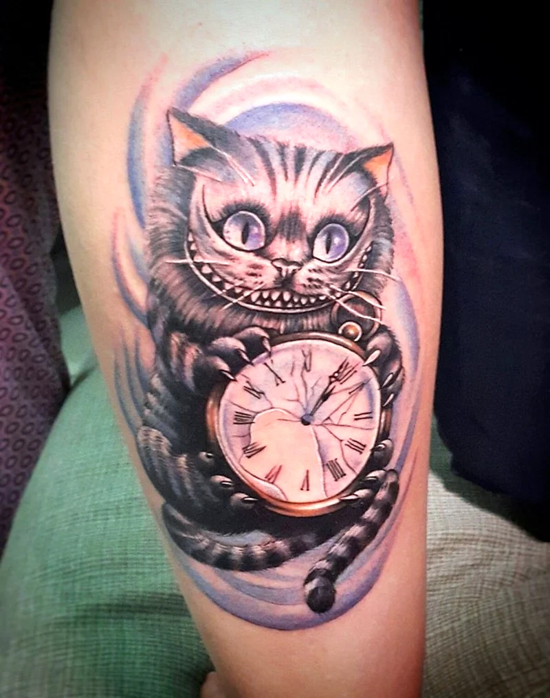 Cheshire Cat Tattoo