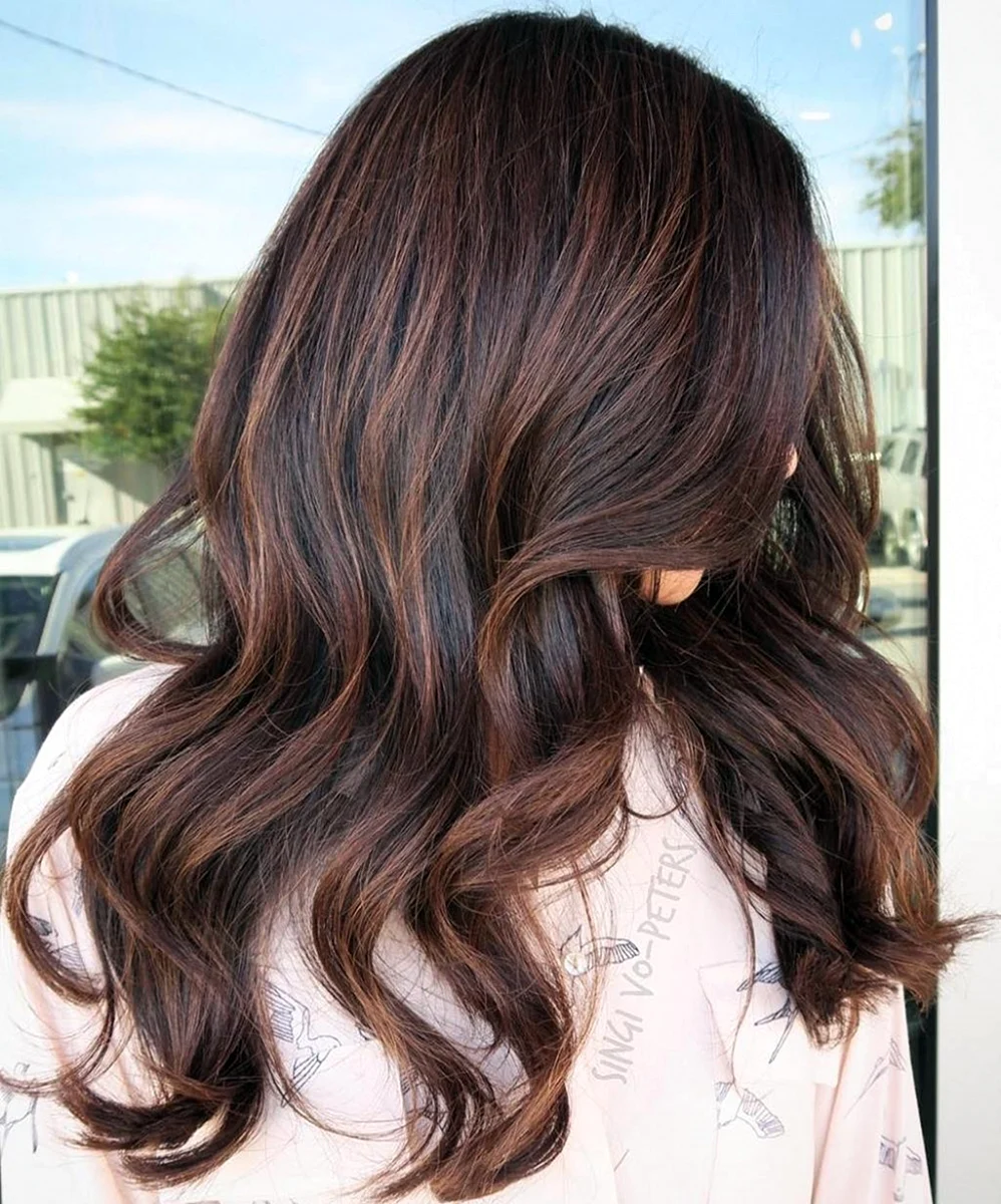 Chocolate Brown hair Color