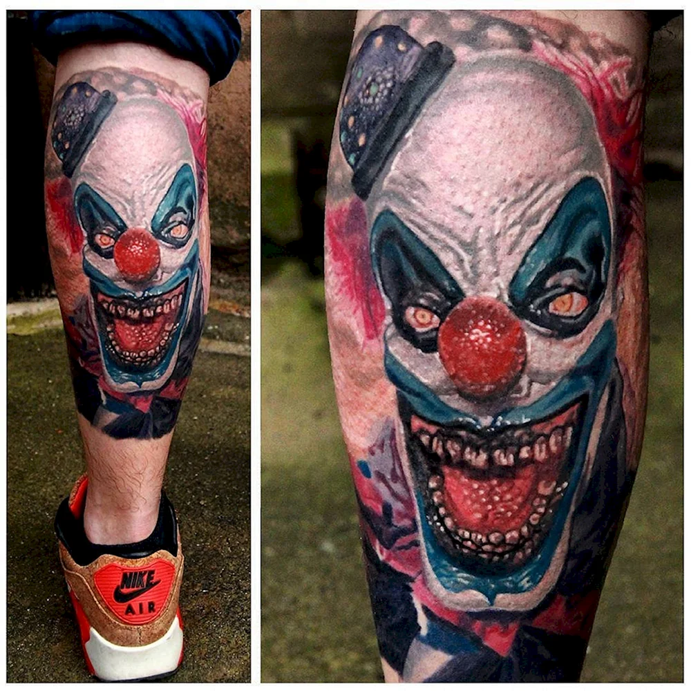 Clown Clown Tattoo