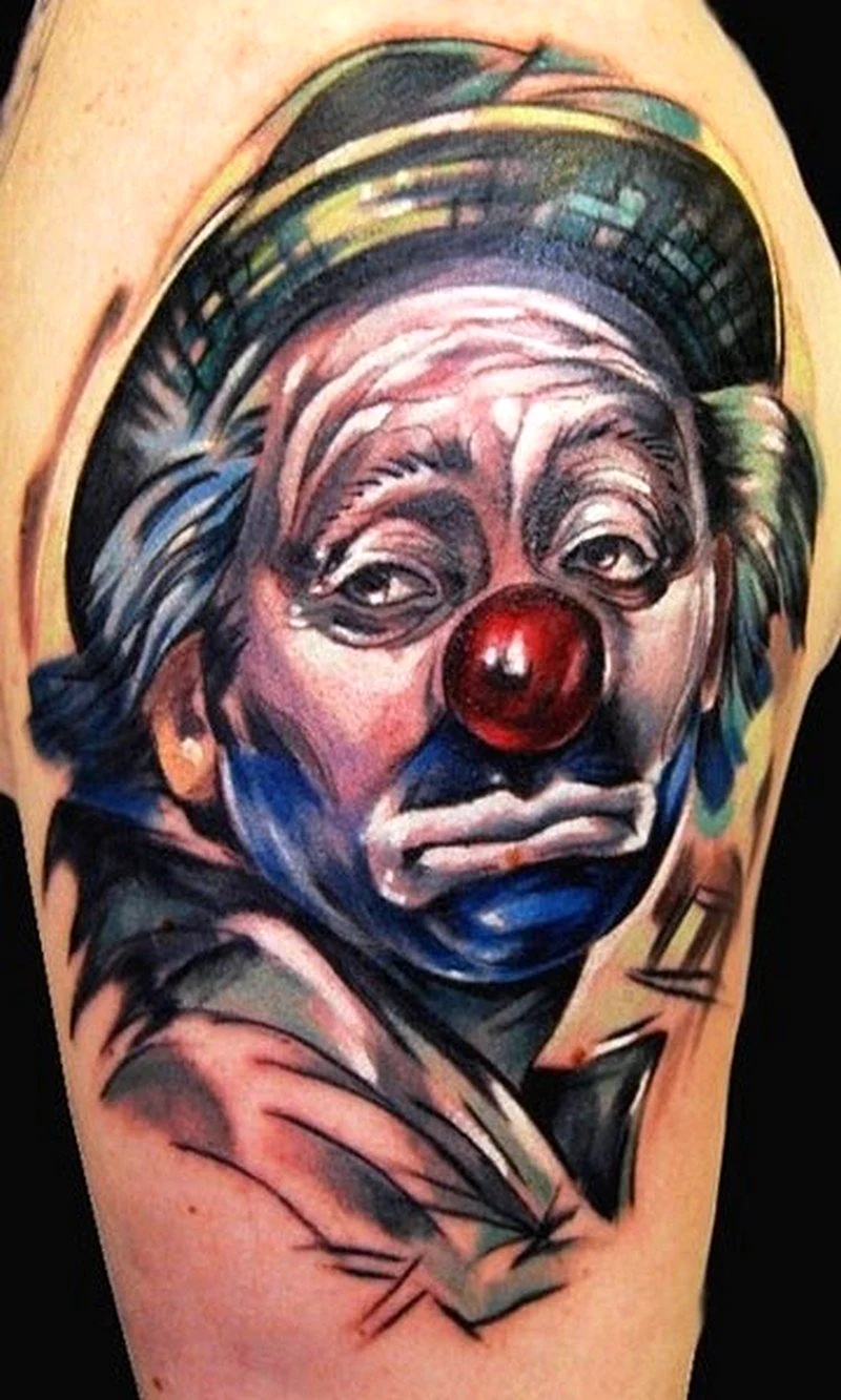 Clown Clown Tattoo