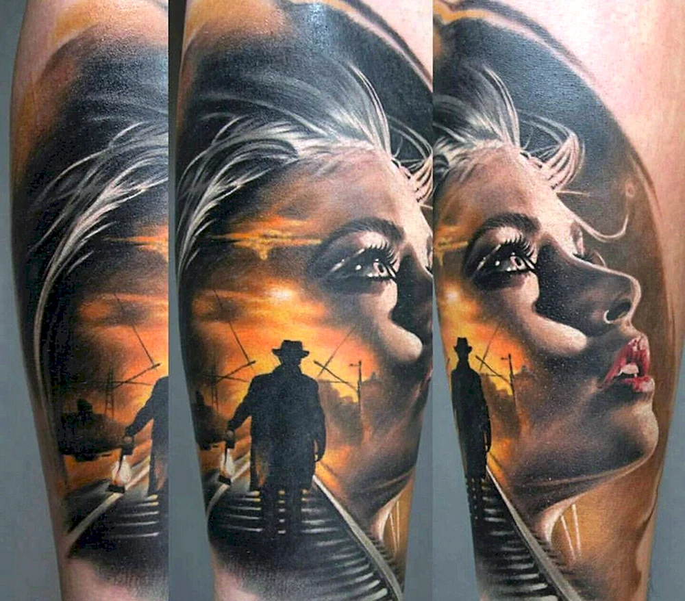 Color Realism Tattoo