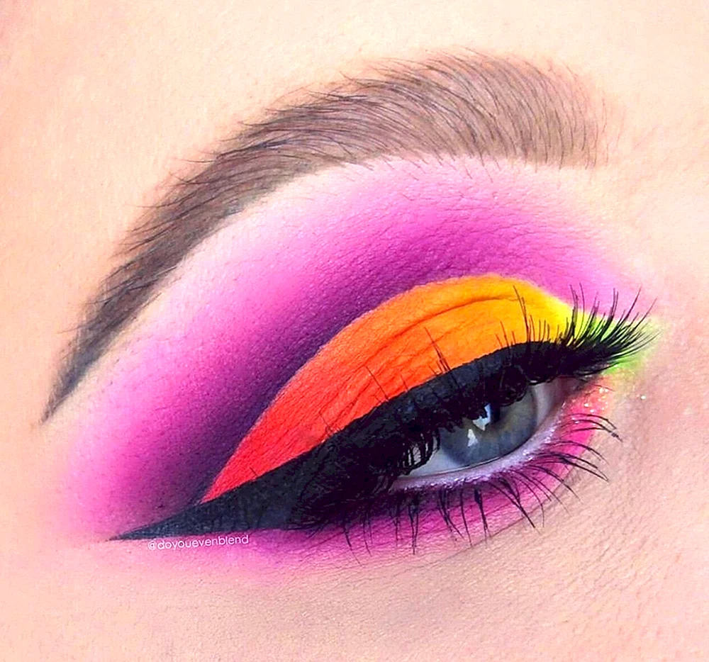 Colorful Eyeshadow Makeup