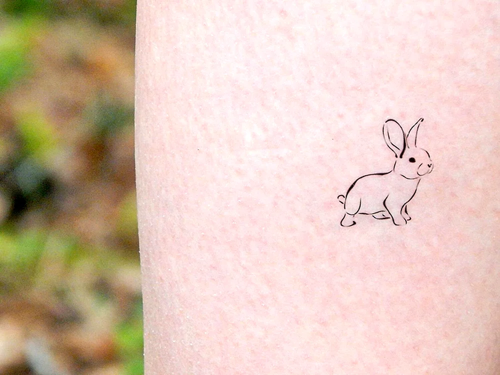 Conejo tatuaje