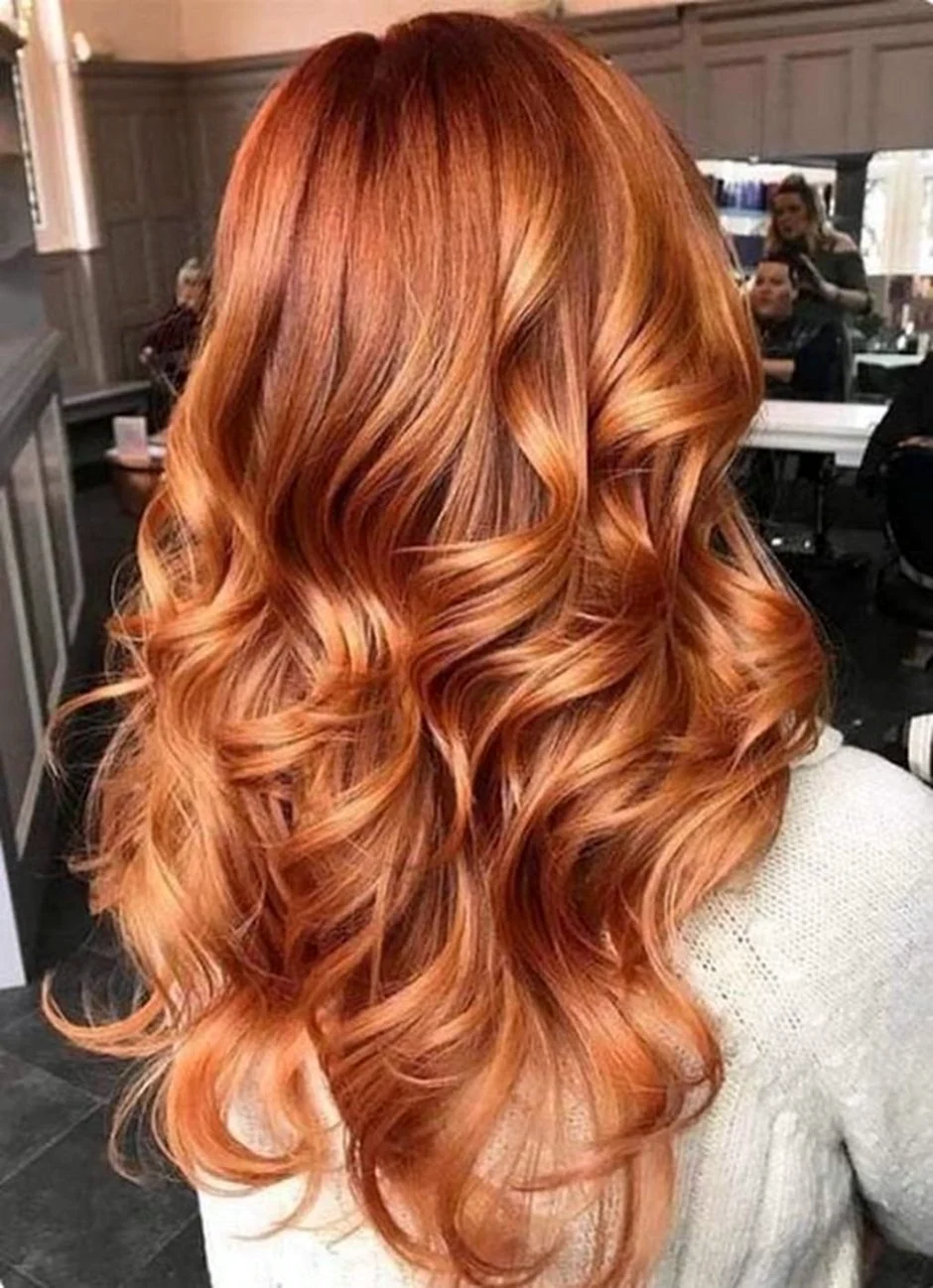 Copper Ginger hair Color