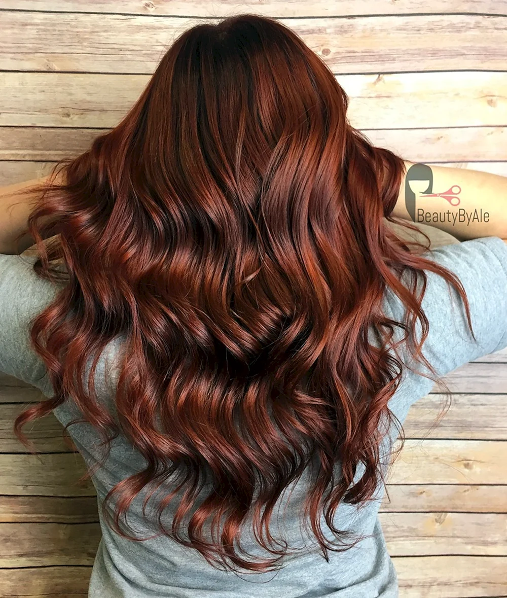 Copper hair Color