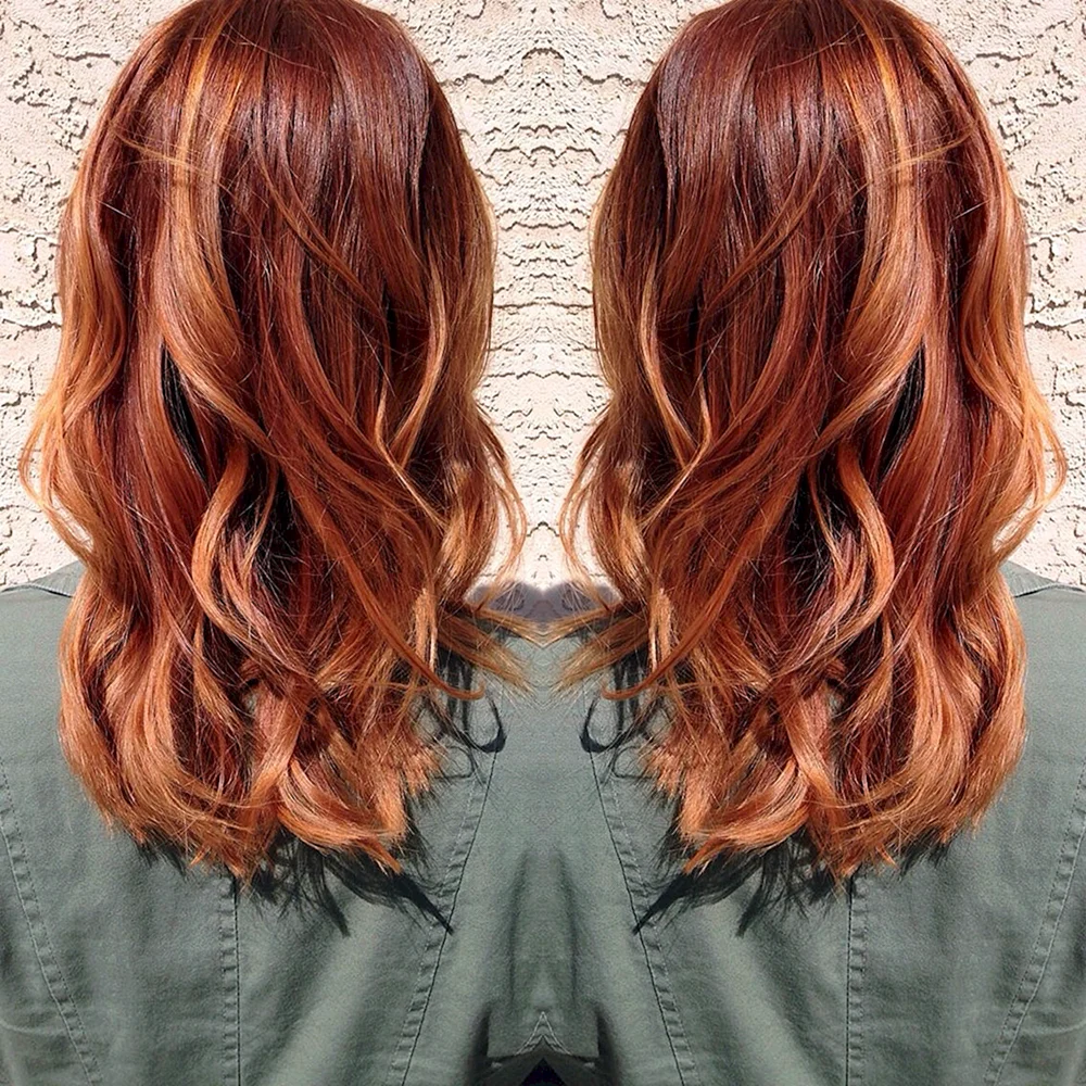 Copper hair Colour