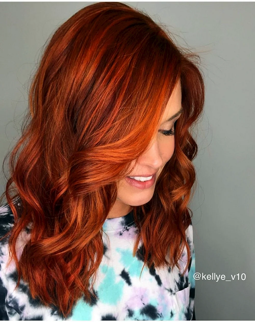 Copper Red hair