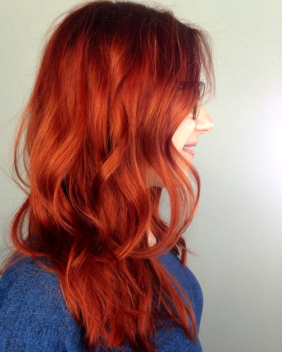 Copper Red hair