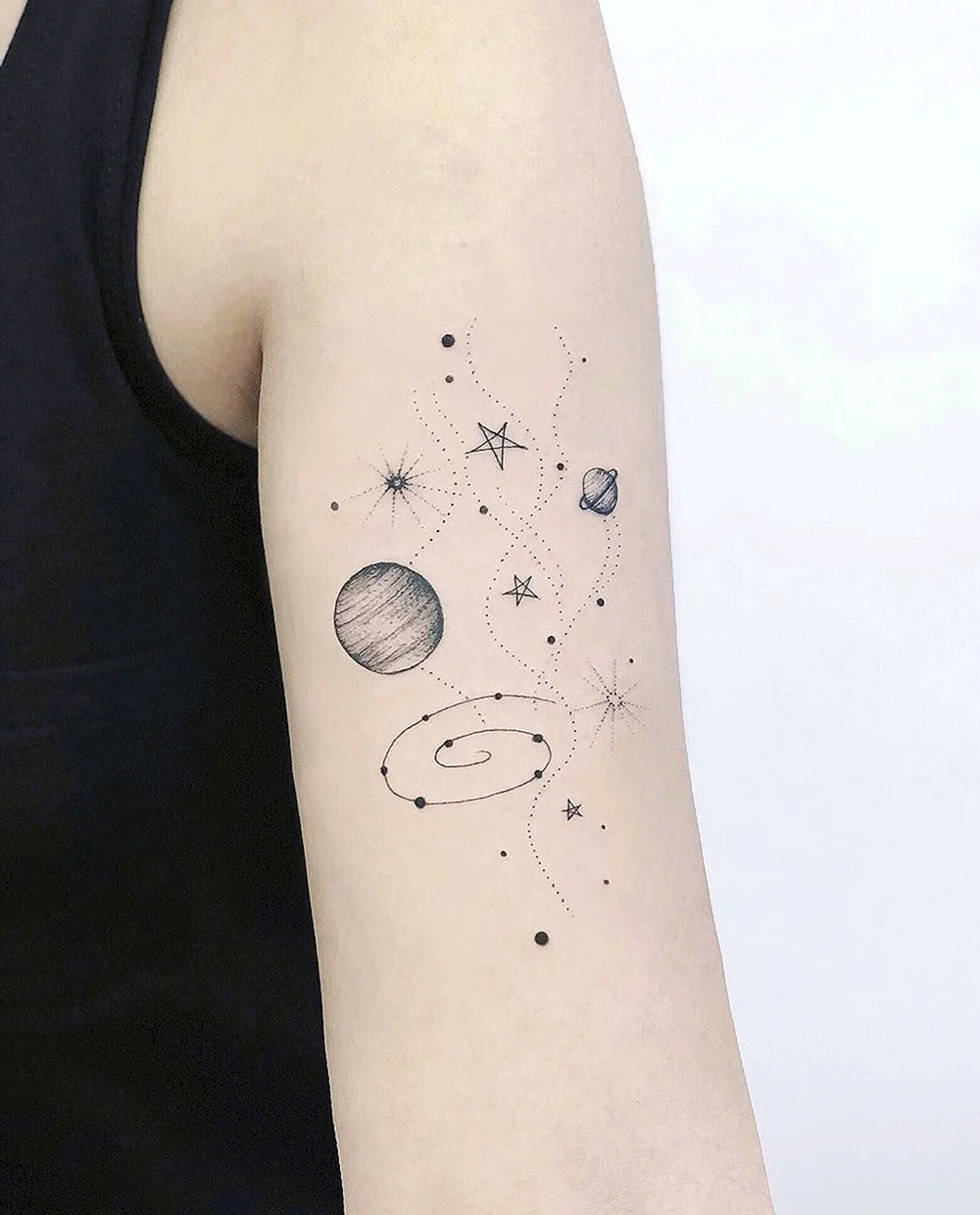 Cosmos Tattoo elements