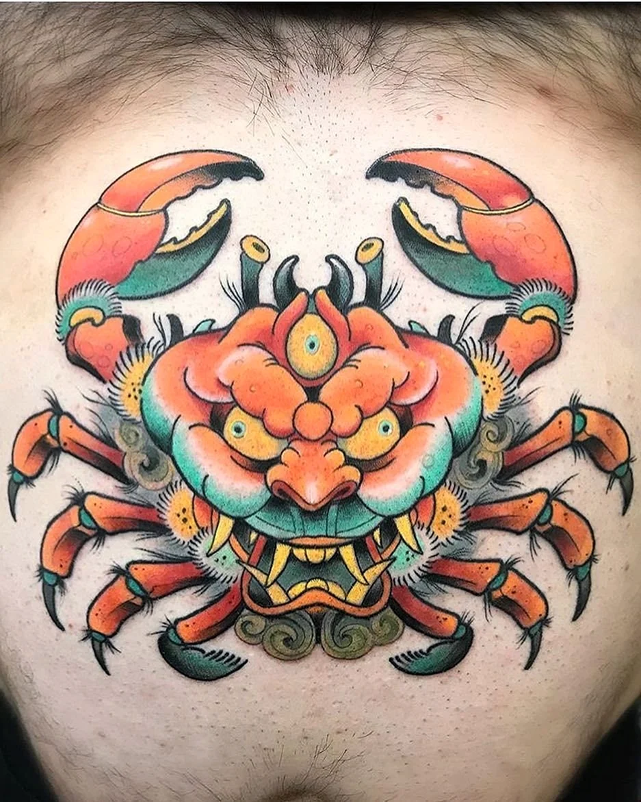 Crab Tattoo