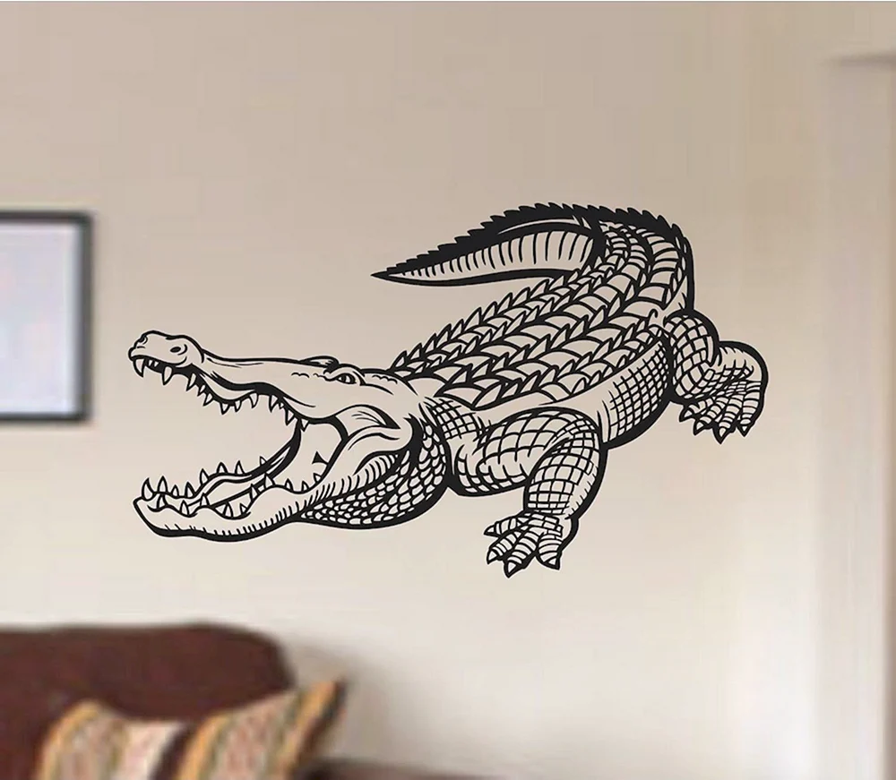 Crocodile Mural