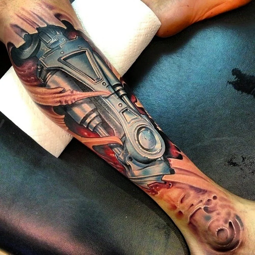 Cyborg Tattoo