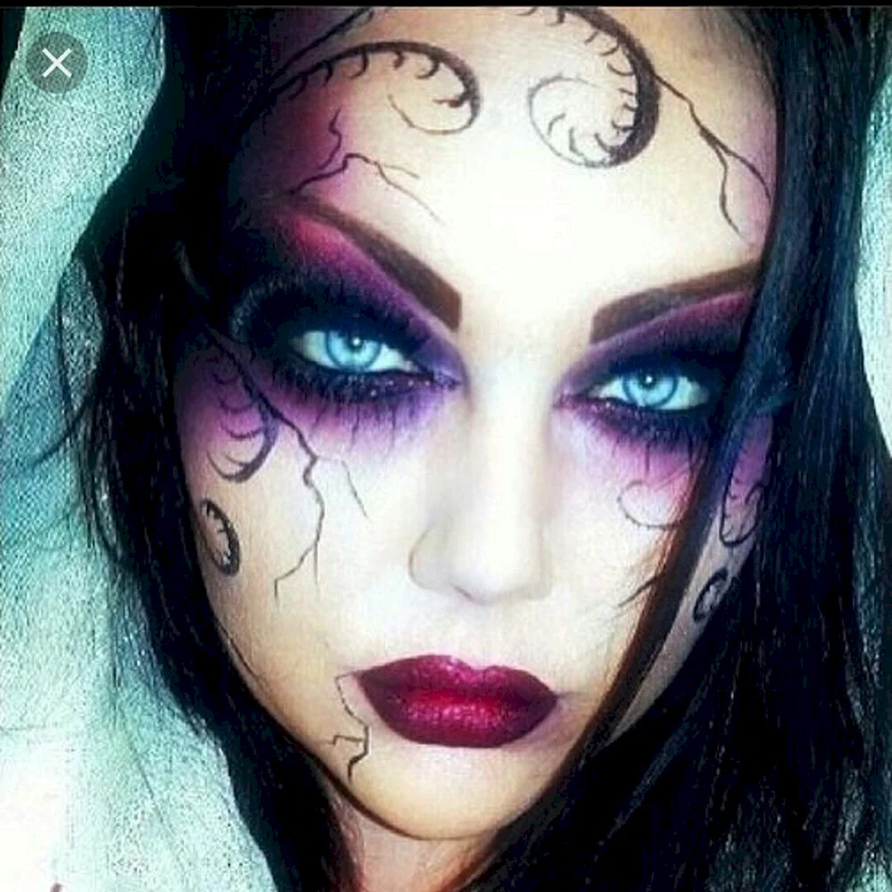 Dark Siren Fairy Makeup