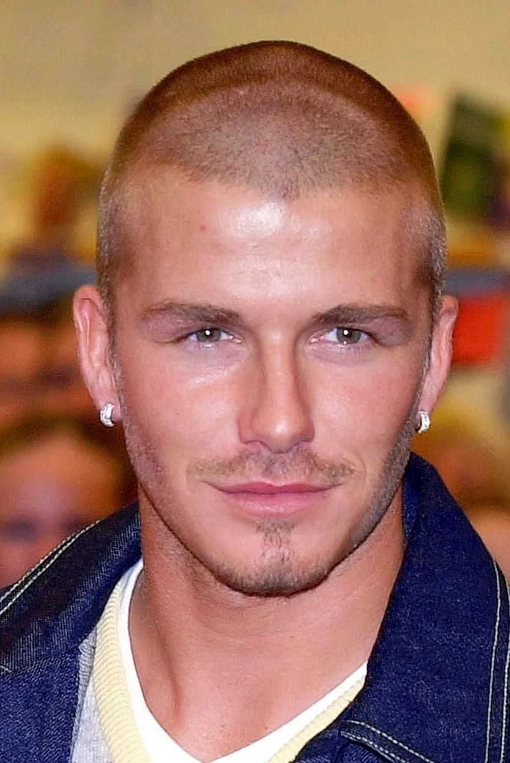 David Beckham bald